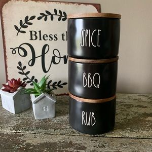 Rae Dunn SPICE RUB BBQ Cellars New